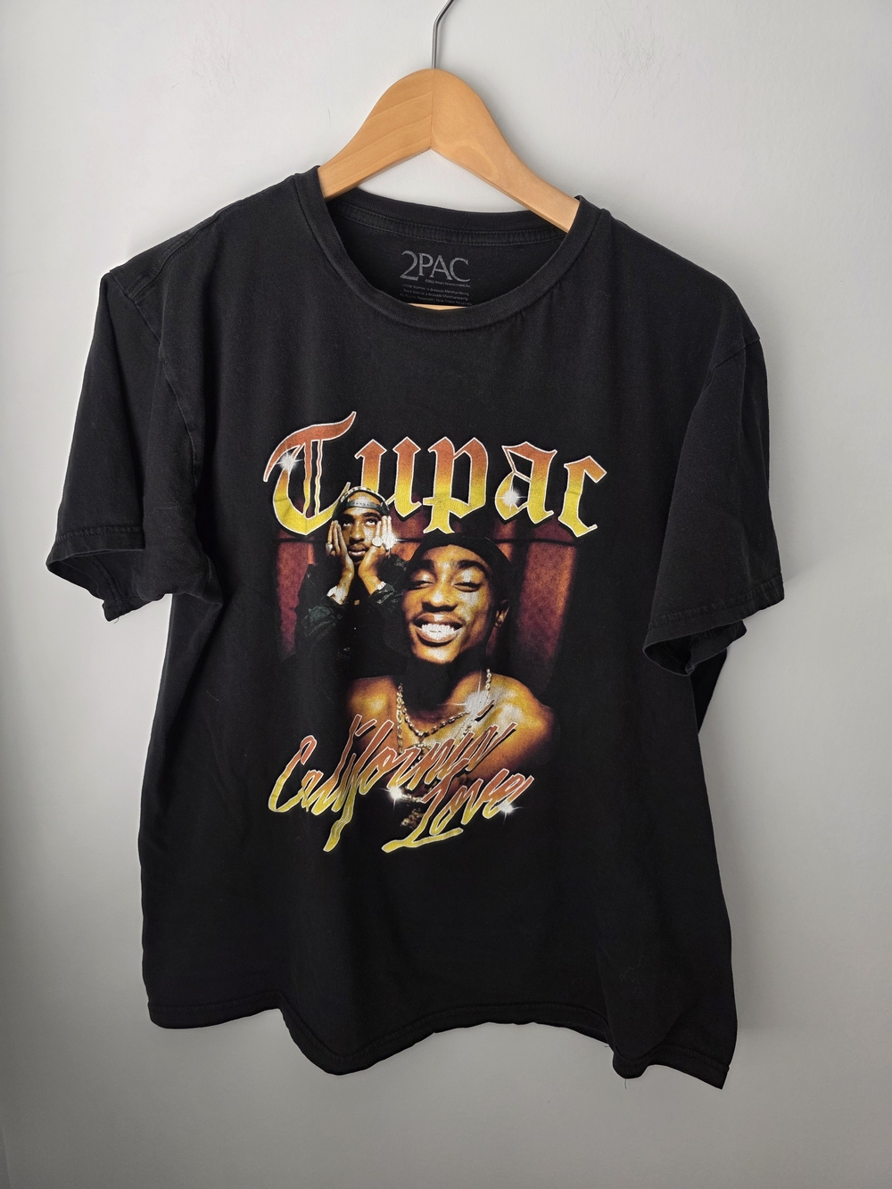 Tupac “California Love” Graphic Tee 🖤 Vintage Inspired • Streetwear • Rap Tee